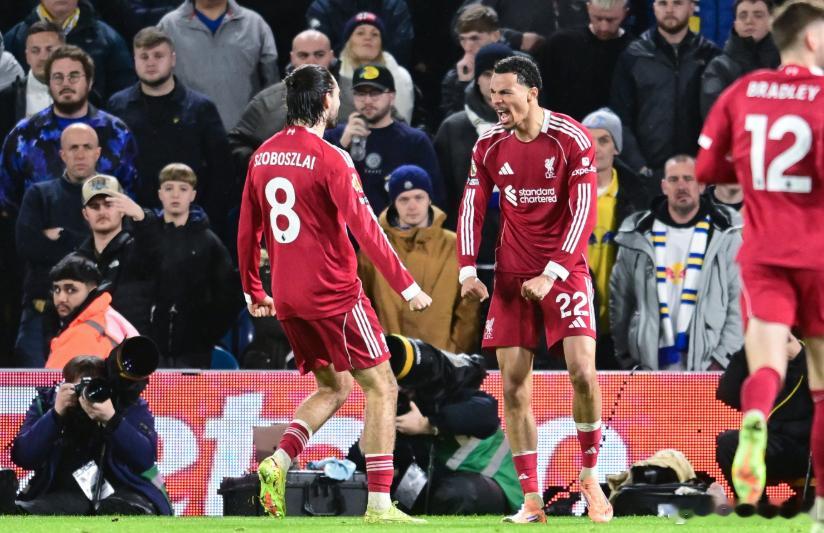 伊萨克替补登场帮助球队取得领先，埃基蒂克打入一记典型的中锋头球，助力利物浦战胜热