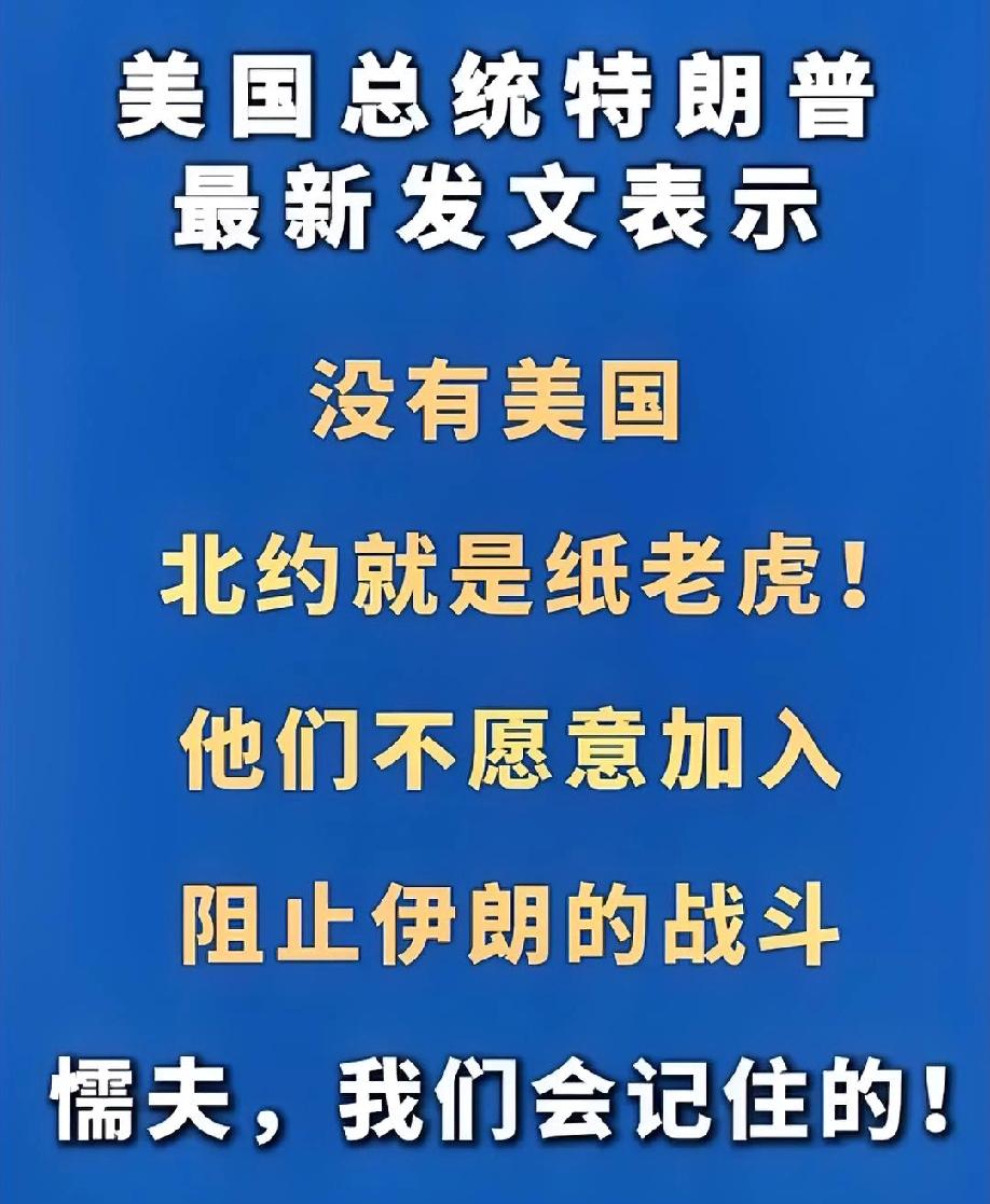 以前总说开什么国际玩笑，如今特朗普将这句话具象化了！
没有美国，北约就是纸老虎！