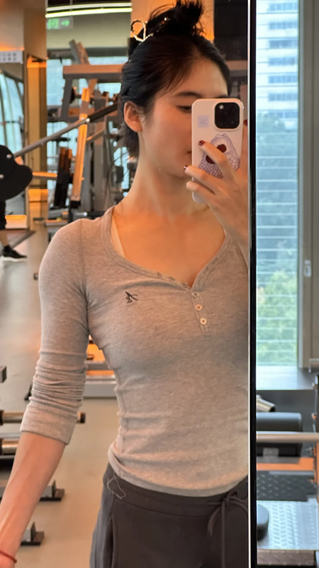 每一天都有意义撸铁女孩