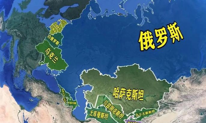 没想到，苏联当年为了死死掌控中亚，硬是把俄罗斯的一大片地划给了哈萨克斯坦，自以为