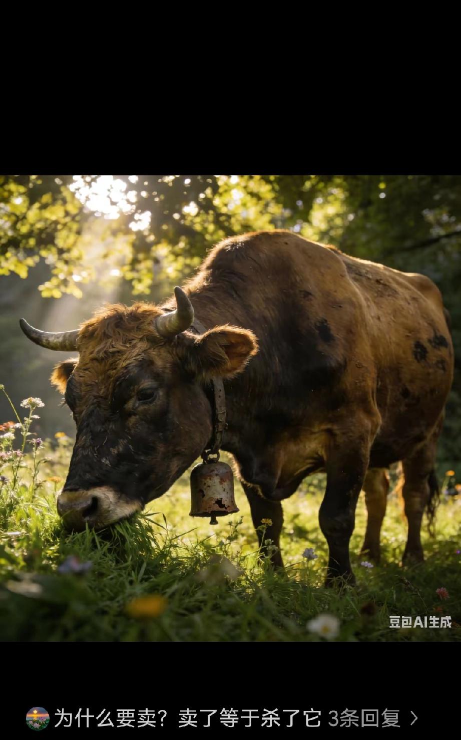 【神开头】老黄牛十年生12个牛犊，简直像掐着日子来的！80岁老人一句话让我心里直