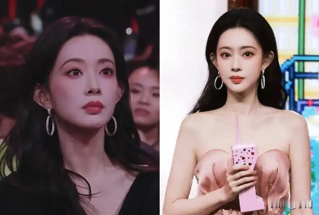 孟子义昨晚在微博之夜红毯上穿了一条大露背亮片礼服，腰窝全露，闪光灯一打整个人都在