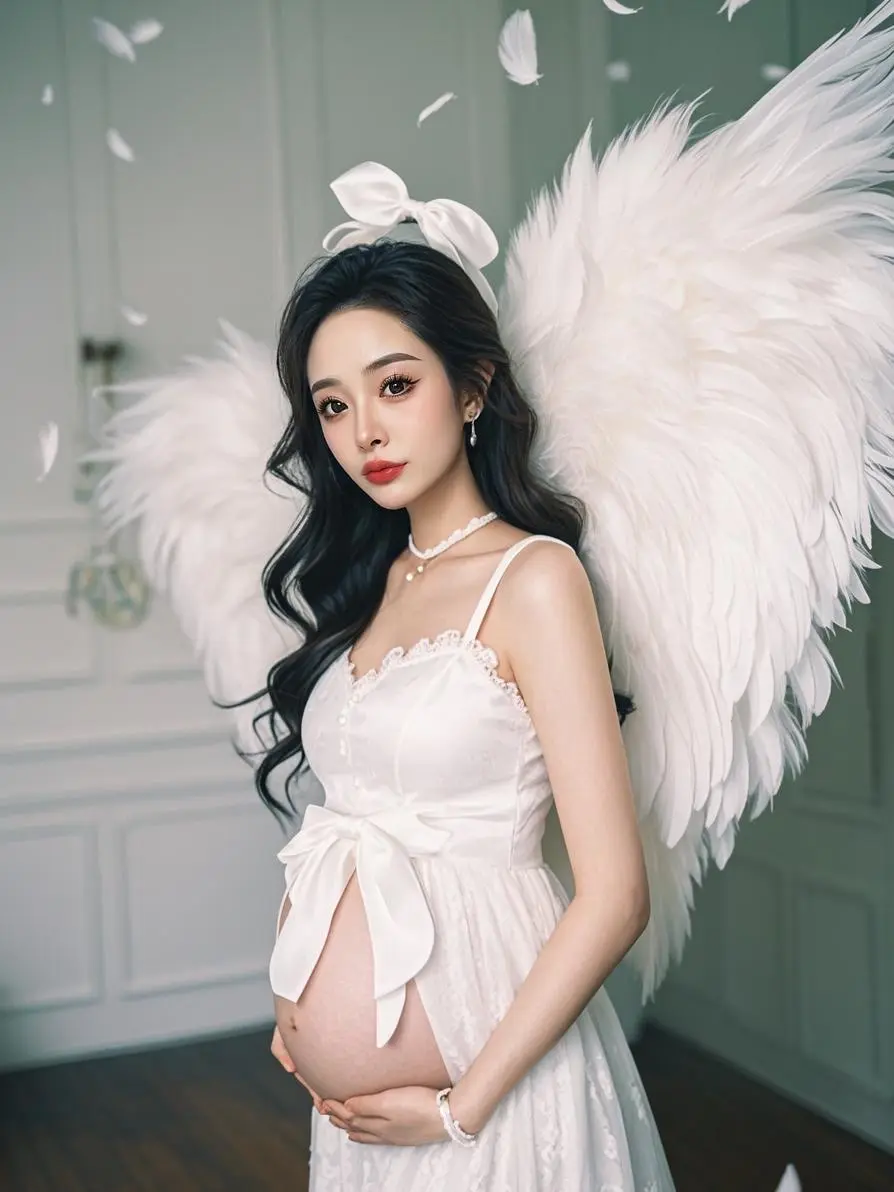 这下好了，拍孕妇照的钱都省了