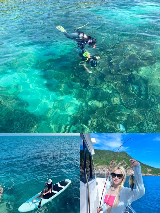5月涠洲岛看玻璃海浮潜钓鱼可以玩啦😍
