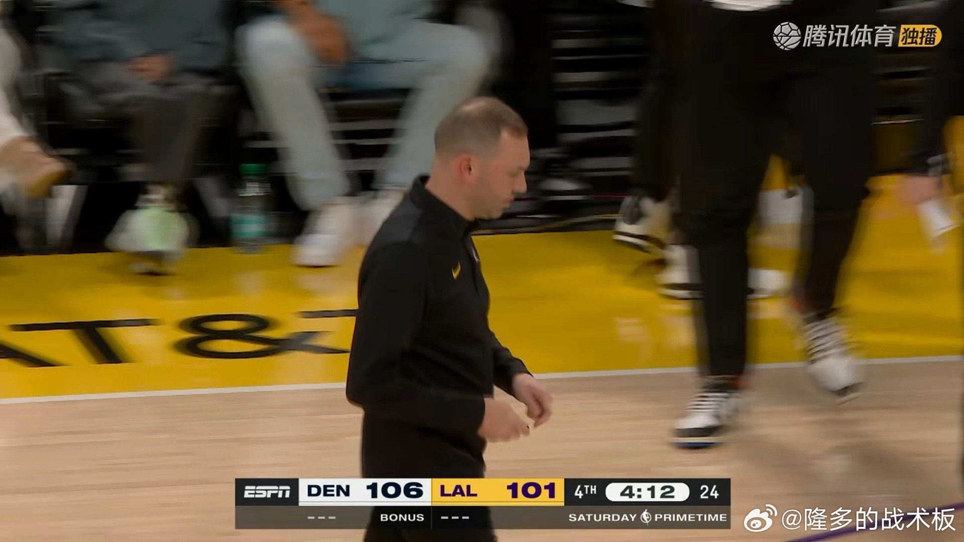 湖人现在非常被动……掘金暂停掘金vs湖人