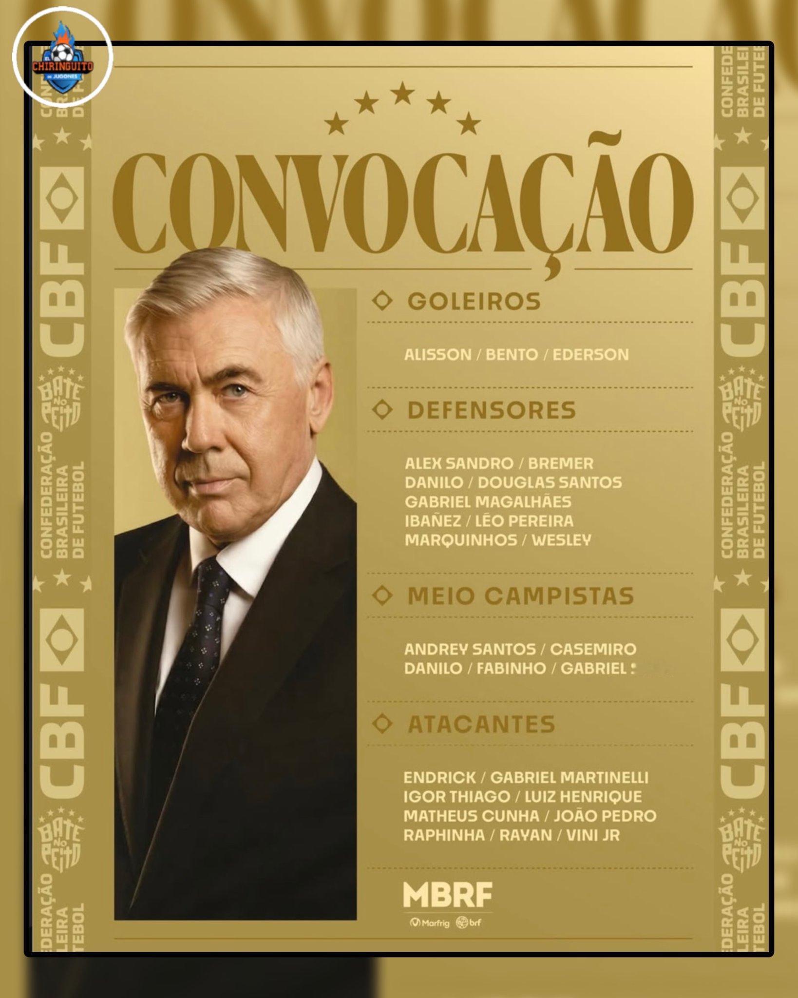 拉菲尼亚入选巴西最新一期国家队大名单。🇧🇷巴萨至死不渝红蓝魂