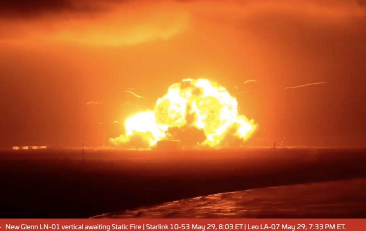 在蓝色起源火箭爆炸后，卡纳维拉尔角声称“具备任务能力”
 
5月28日，蓝色起源