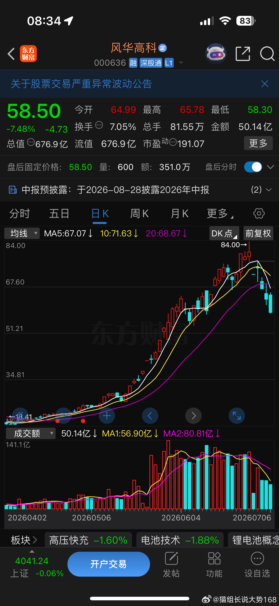 我依然相信MLCC曾经得龙头不会止步于此吧 