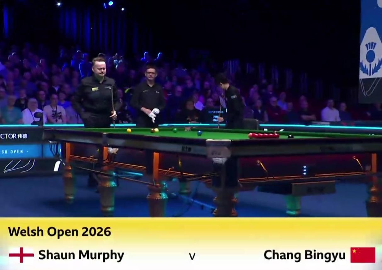 常冰玉连续两局一杆清台！威尔士公开赛取得开门红！2比0领先
​
​       