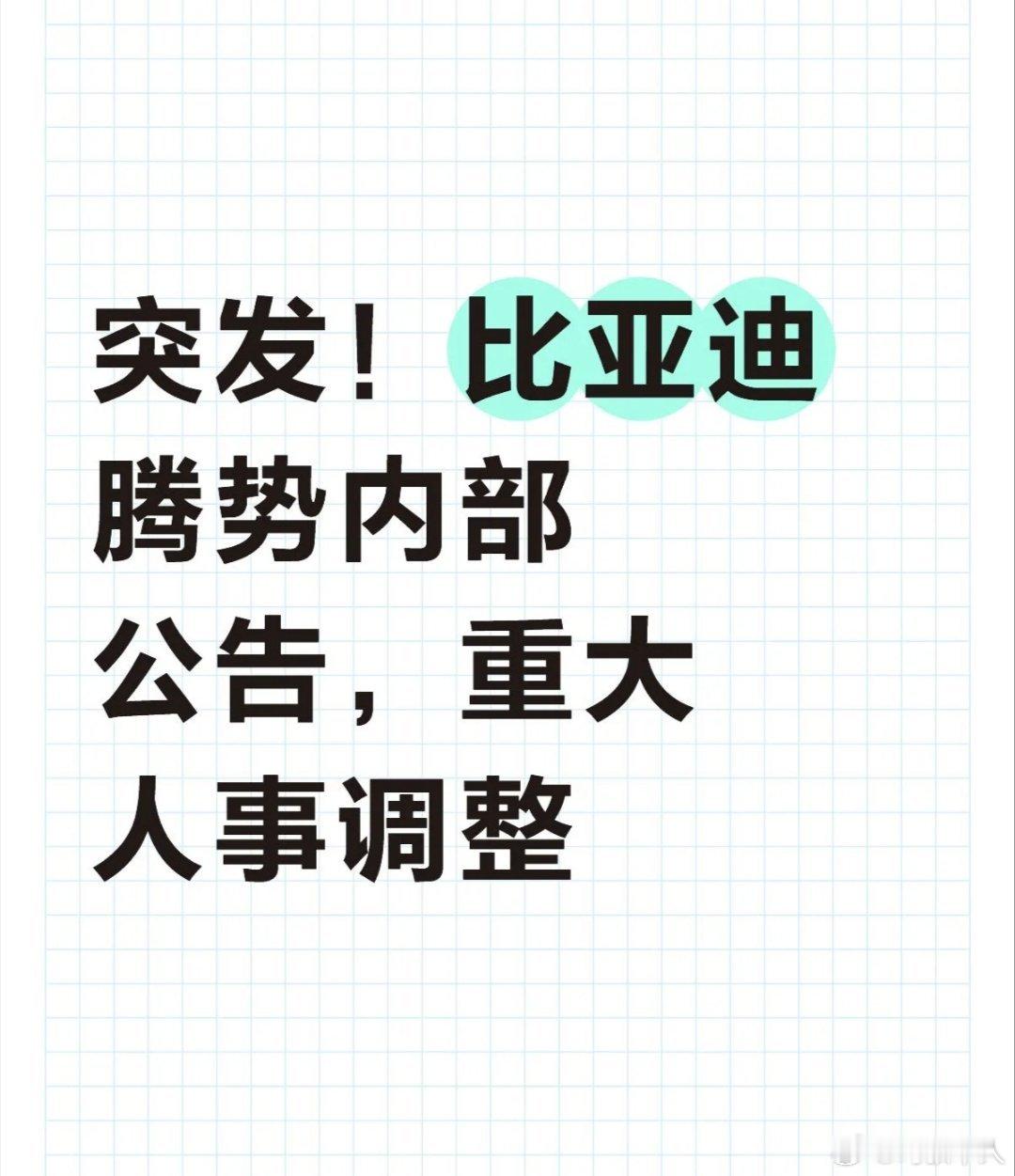 比亚迪赵长江回应离职传闻比亚迪赵长江辞职你想想，7月刚开始轮岗，从腾势调到方程豹