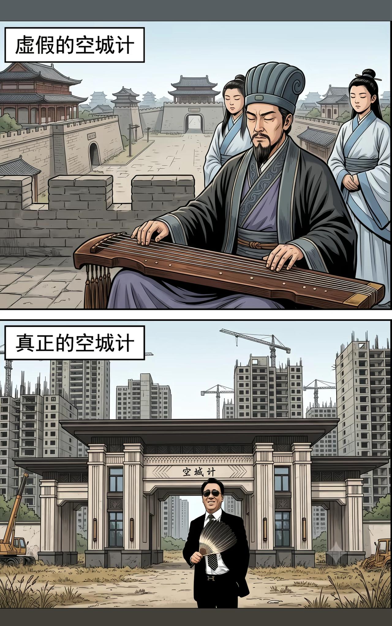 这个才是真正的空城计空城计 许家印 奇胆空城计