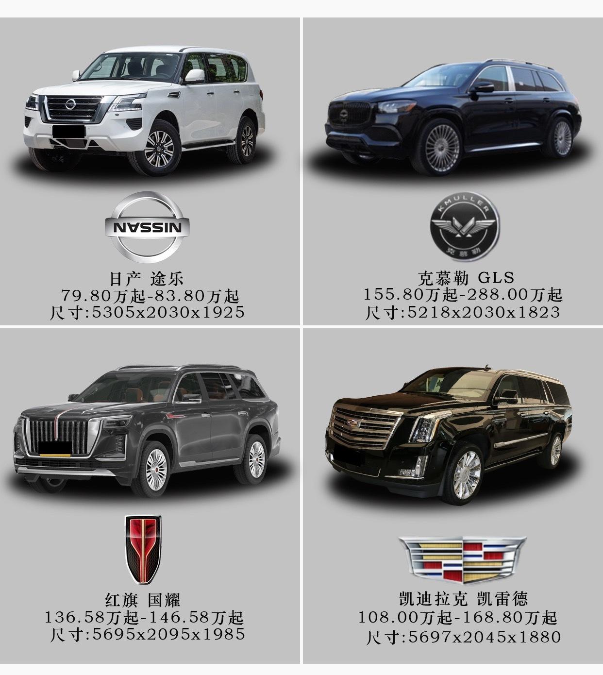 盘点路上的全尺寸SUV ​​​