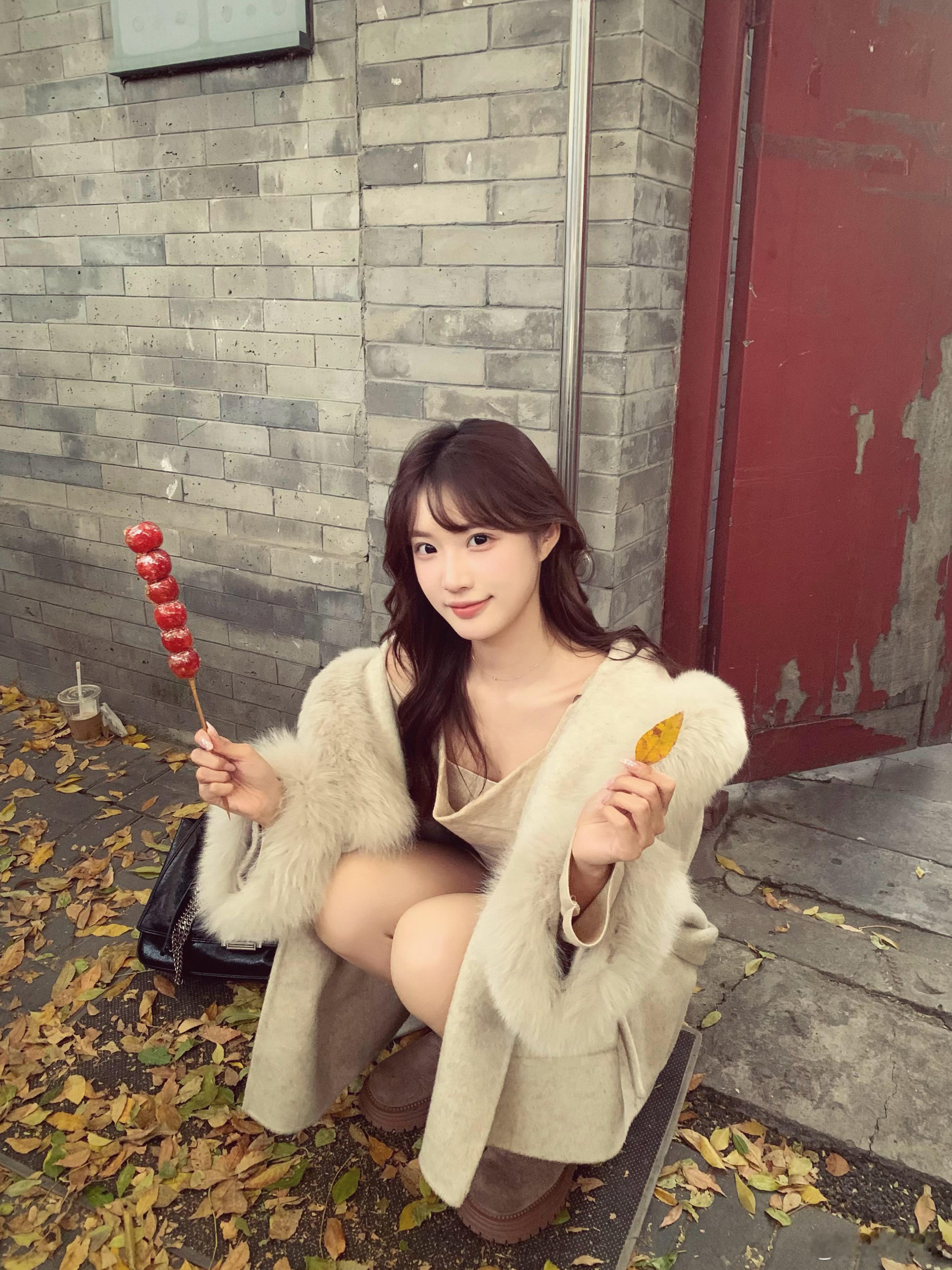 北平的秋🍂感觉有一亿人在北京🥹  ​​​