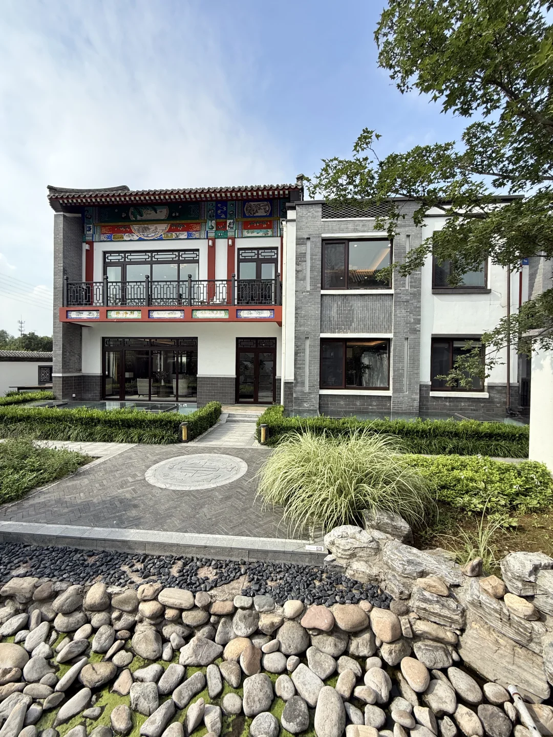 青砖灰瓦～610㎡中式独栋别墅🏡