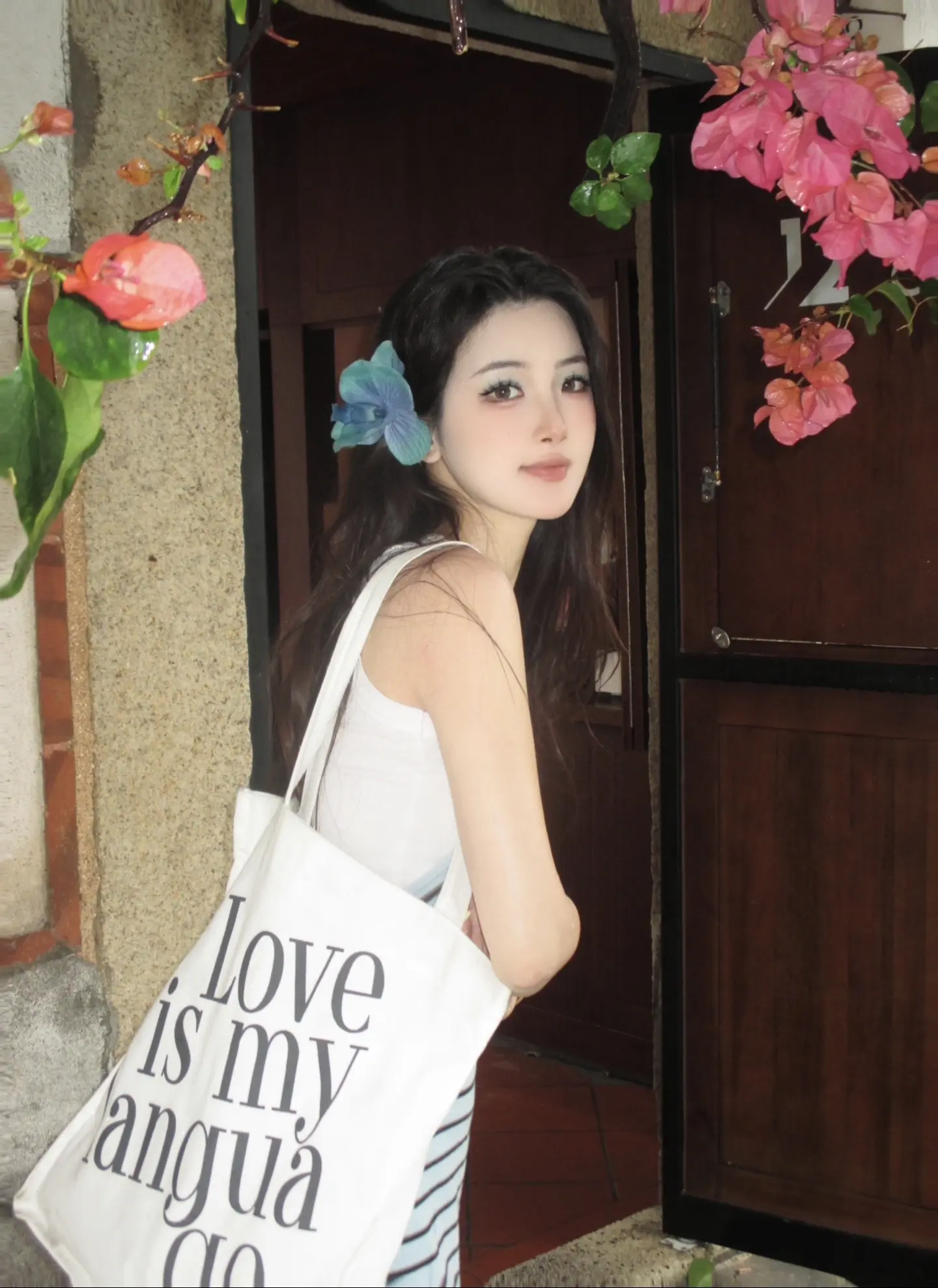 say u love me 2💕。