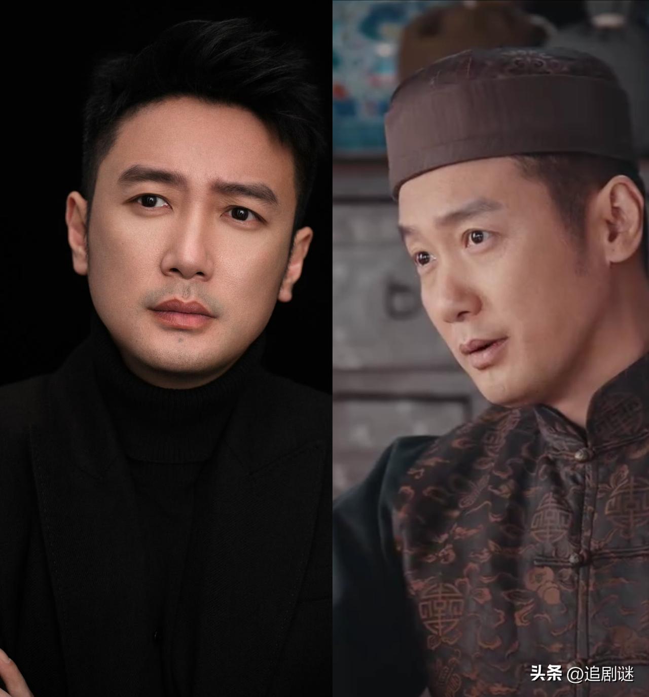 《灼灼韶华》，演褚韶中的巩峥，绝对是剧里最帅的男演员。他长得特别端正，眉清目秀、