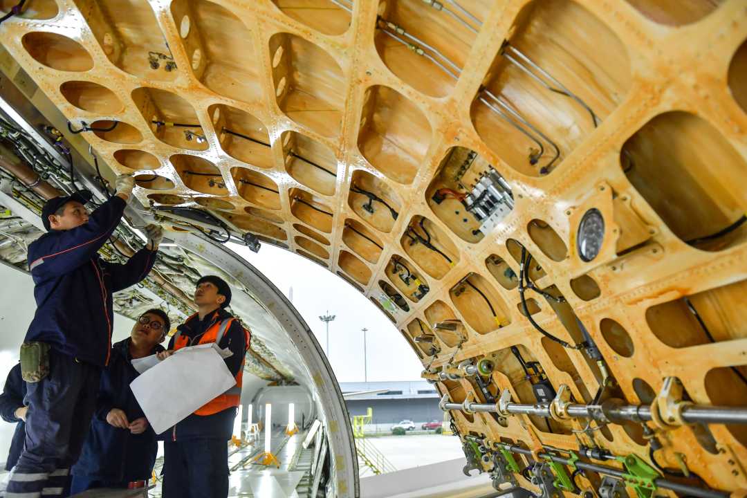 “客改货”让老飞机重获新生