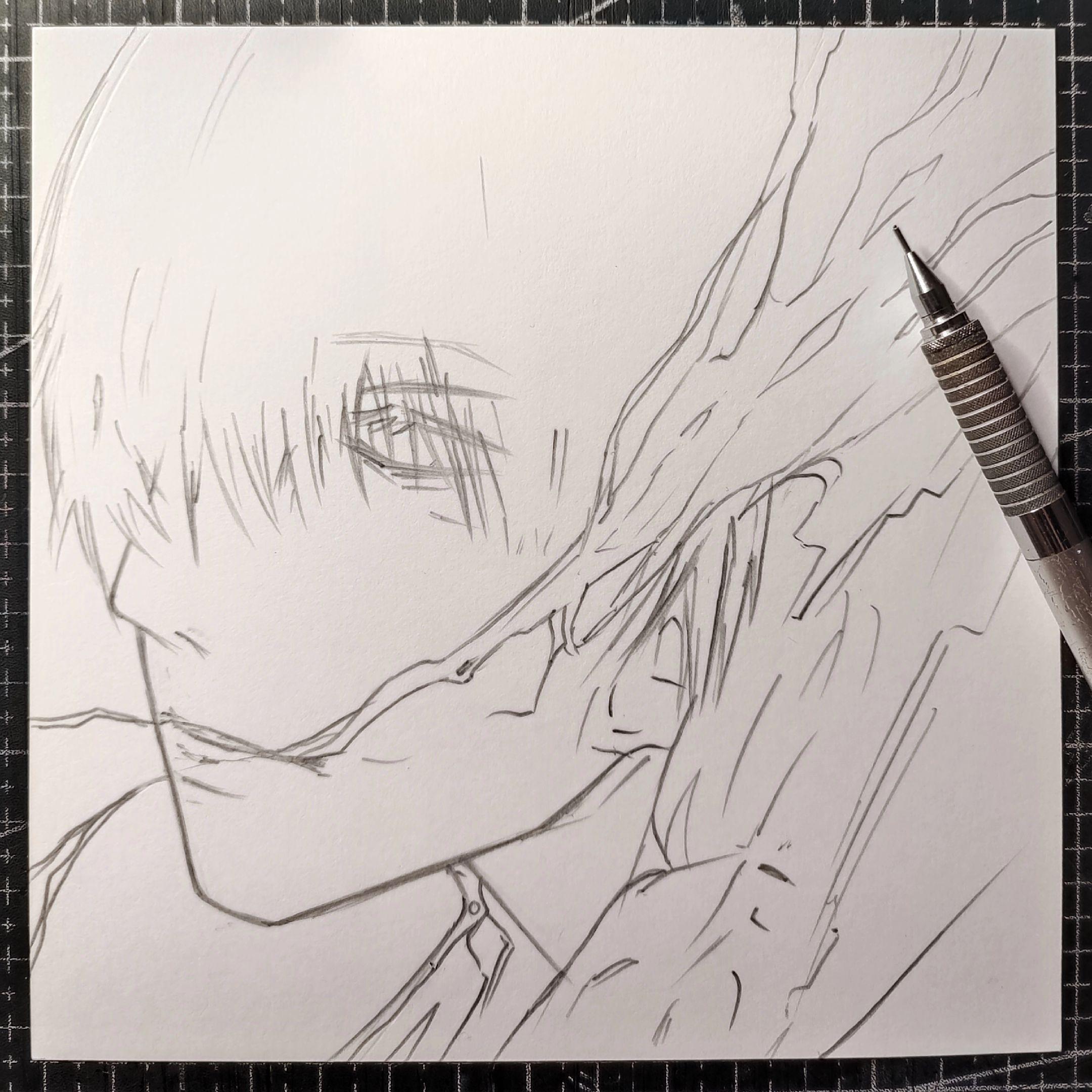 kaneki. 绘画工具：威思立二代马克笔