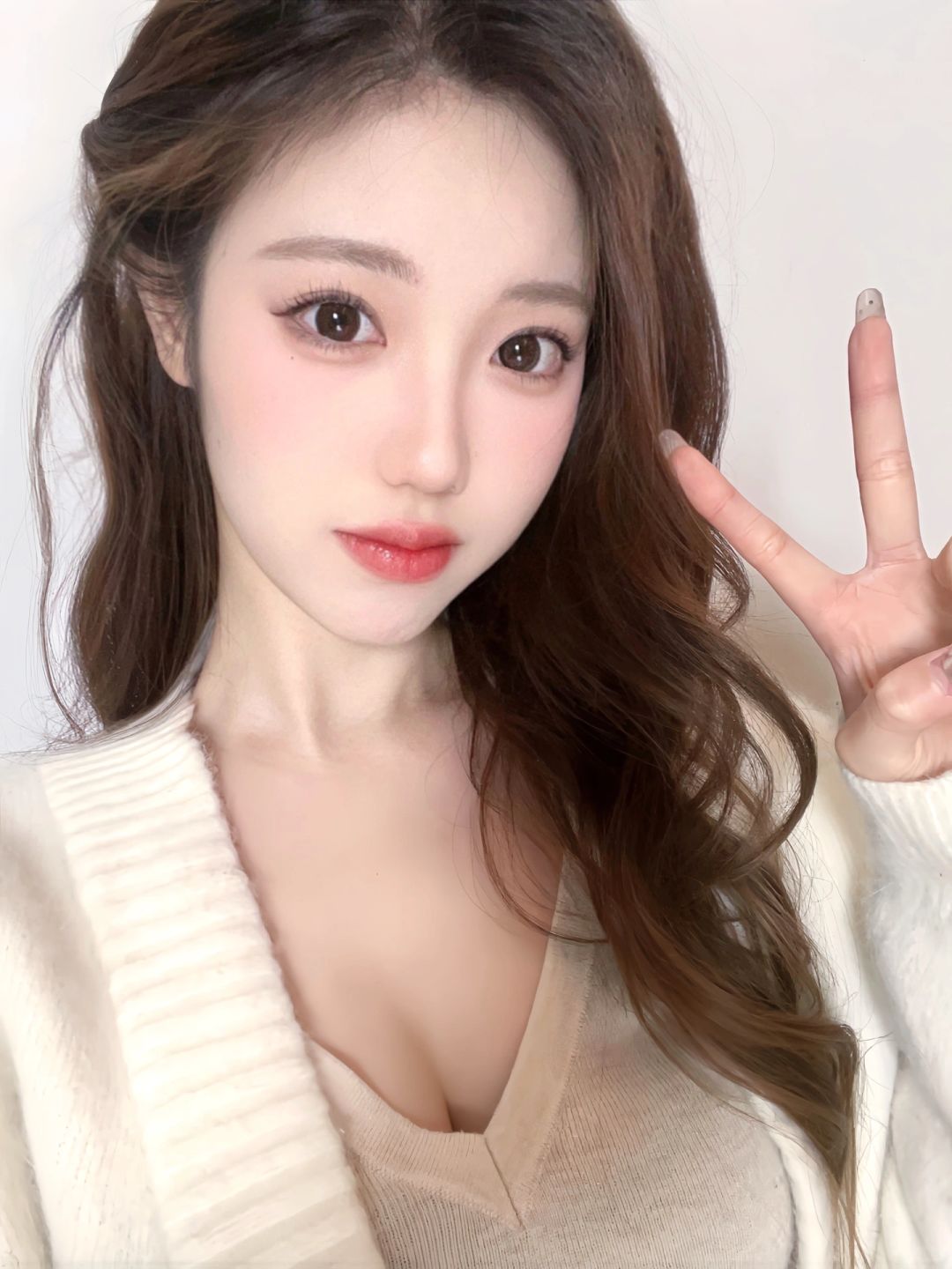 这妆越化越淡，越裸越美…🫰🏻