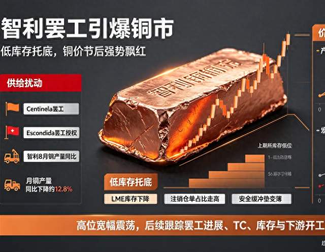 智利罢工引爆铜市，低库存托底，铜价节后强势飘红