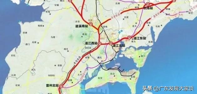 湛江将来有五条高铁，大家认为是画饼吗？