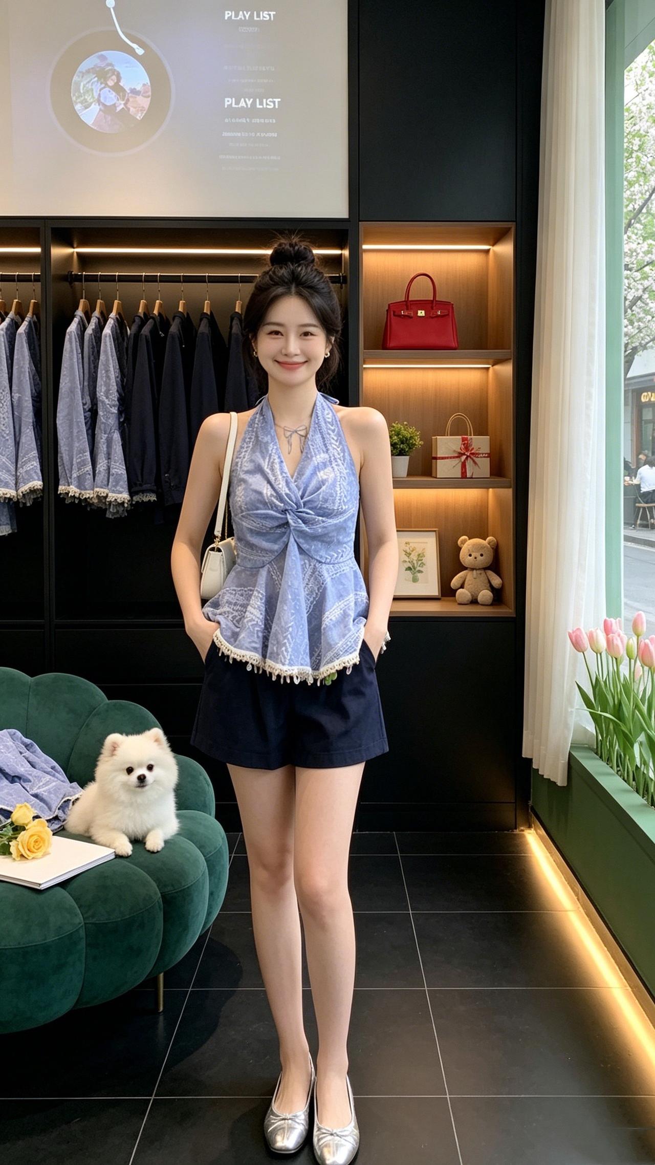 小个子背心夏季新款洋气减龄谁穿谁好看