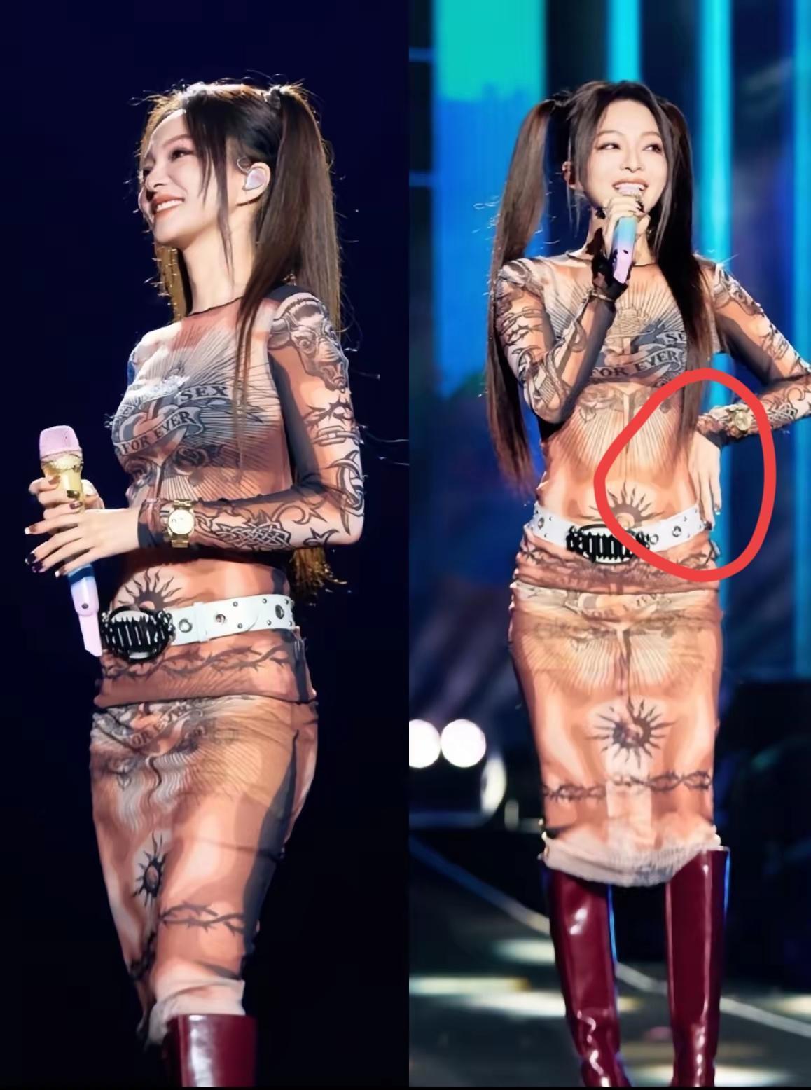 对不起，张韶涵！我必须向你“开炮”了！

在昆山演唱会，你的状态简直满分：颜值能