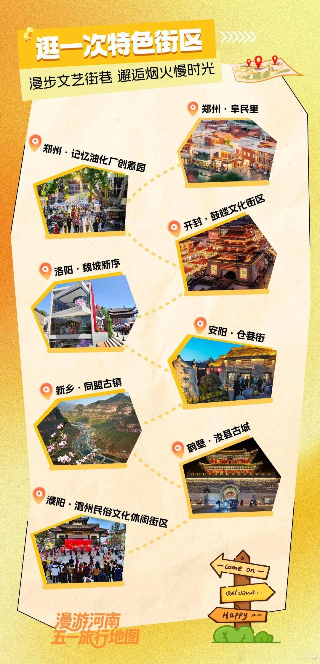五一锁定河南旅行✨山水揽胜 + 古街文脉 + 逛吃一站式全拿捏五一不知道去哪，真