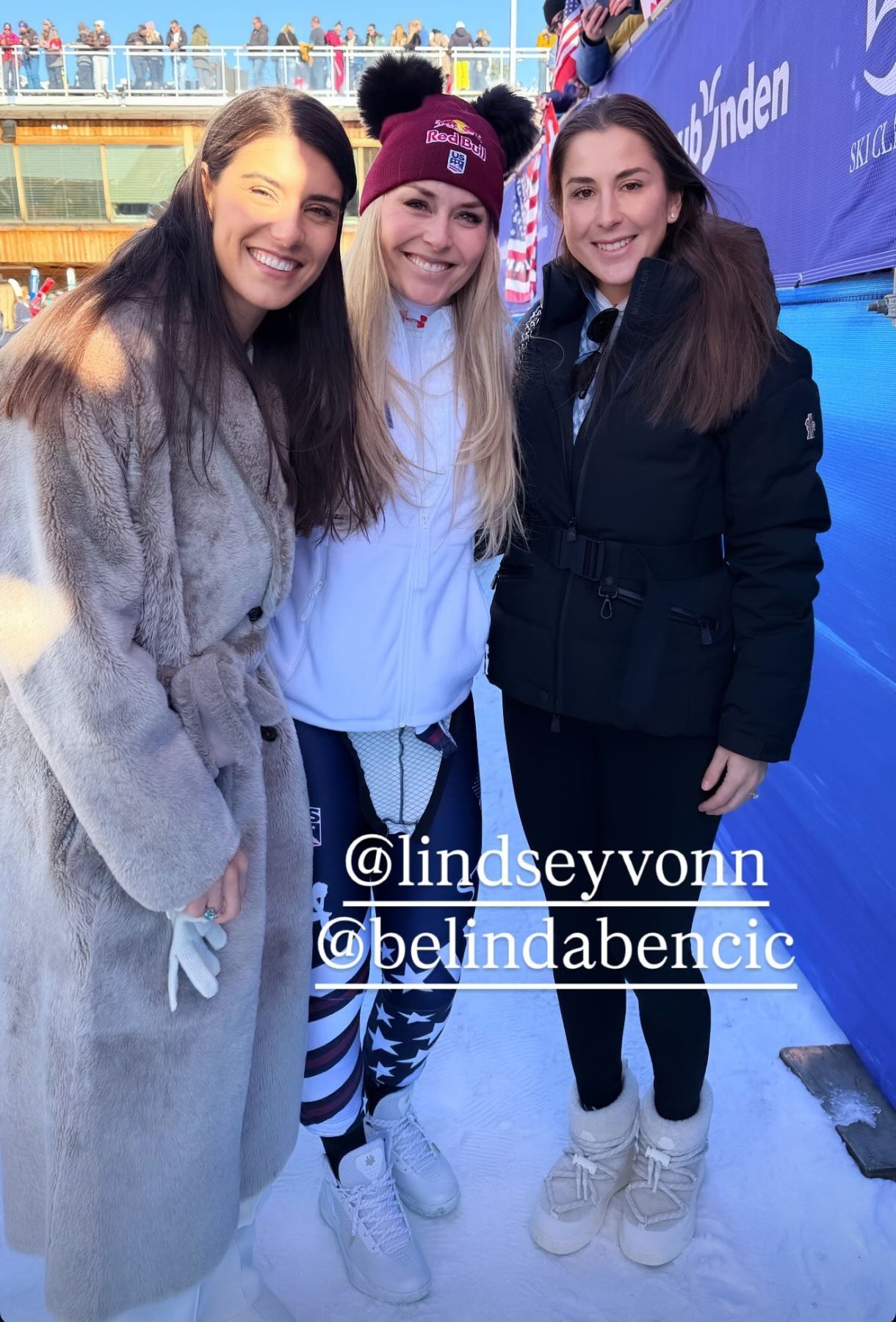 本西奇、科斯蒂亚和沃恩同框网坛风云