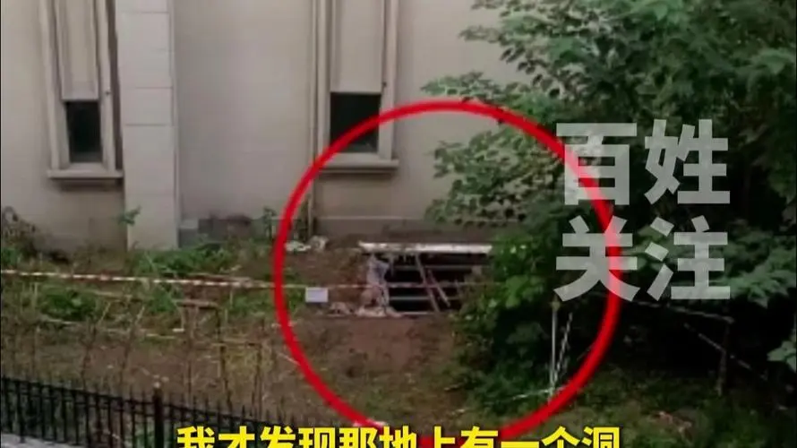 脚下草坪突然塌陷！20 岁小伙的最后 10 秒