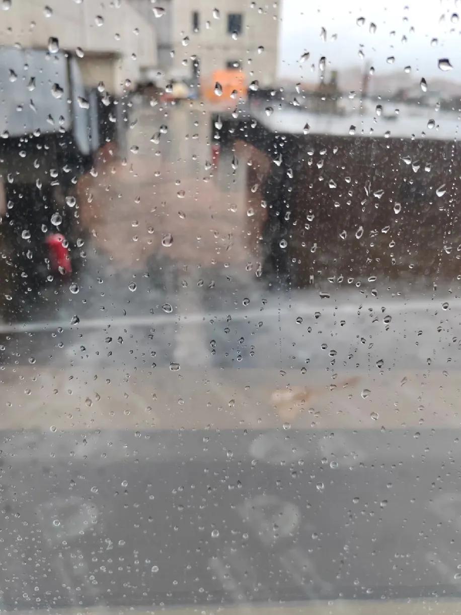 窗外雨珠子砸得玻璃发慌，我盯着模糊的街景叹气——刚推了同事介绍的相亲对象，理由说