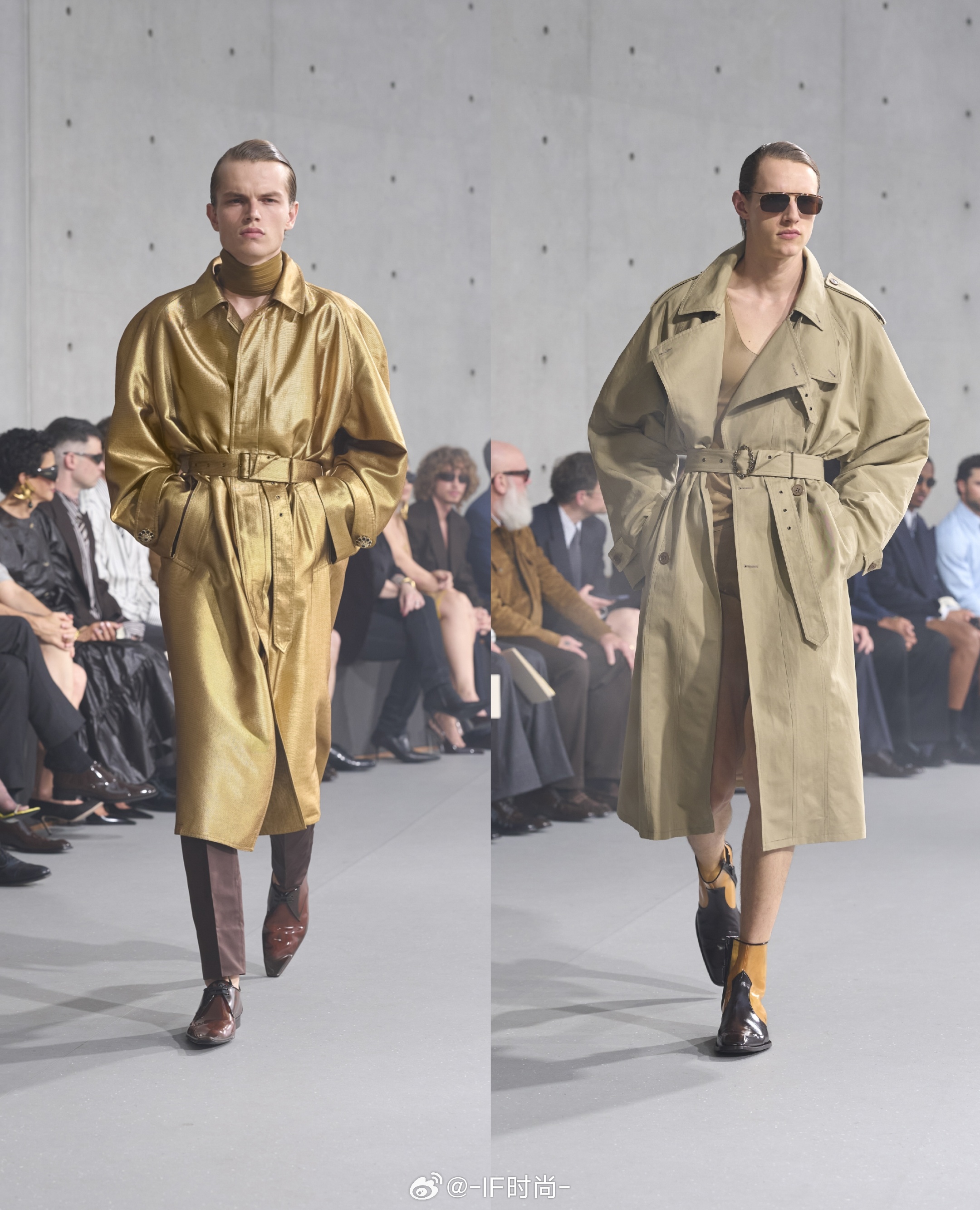 巴黎，SAINT LAURENT 圣罗兰 2027 夏季男士系列发布～剪裁展现耳
