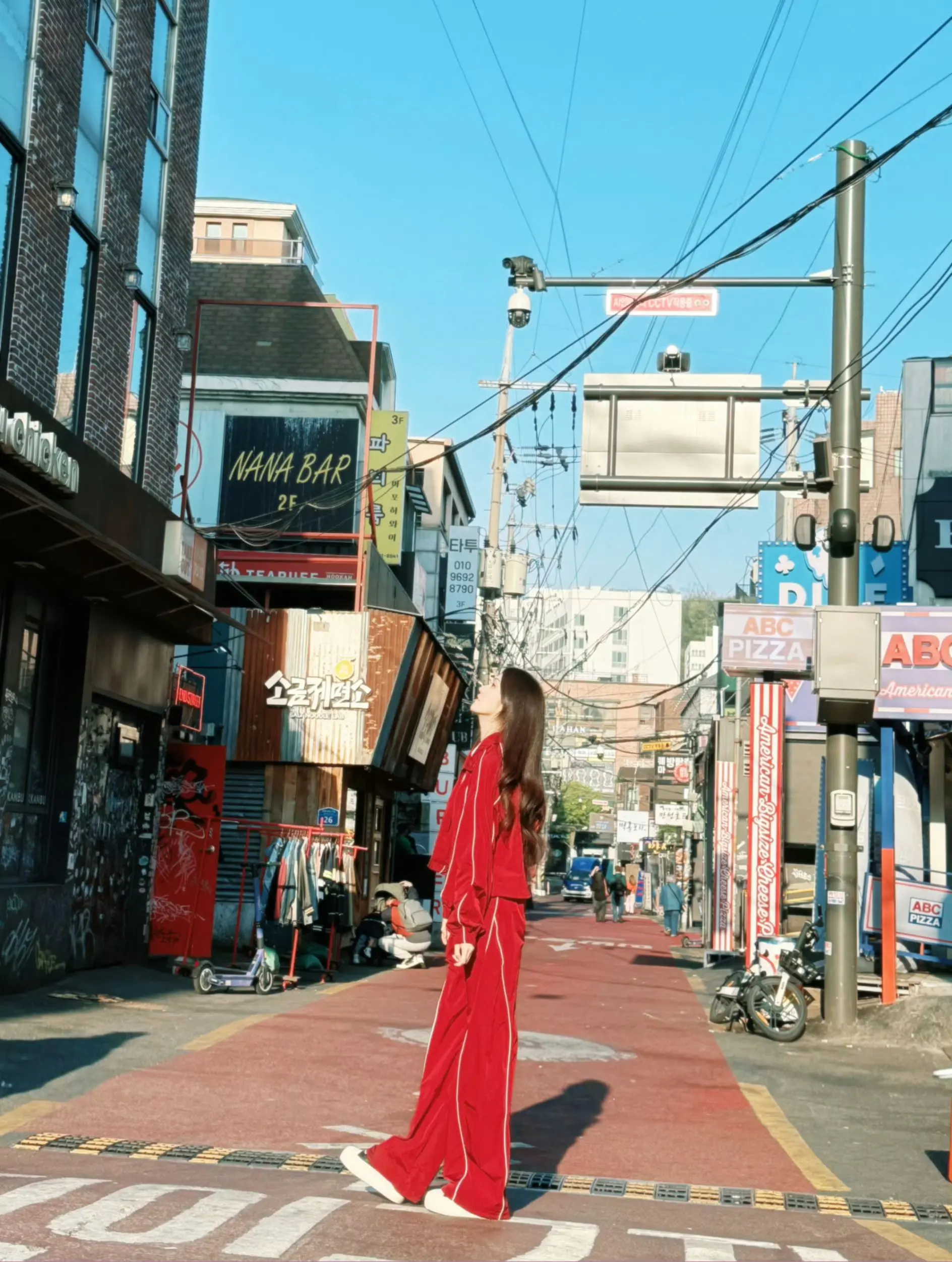 陆婷玉五一出游照。