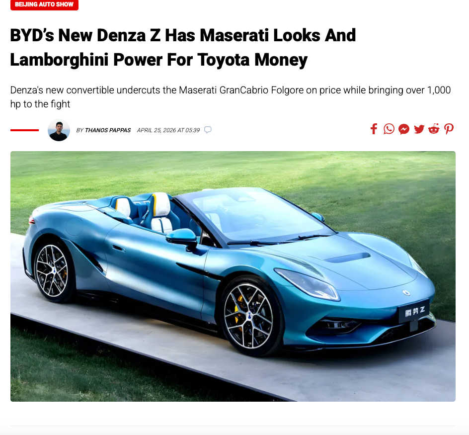 太爱看这些国外汽车网站的评论区有的老外犯浑当场就被自己人就给教育了比如这篇帖子，