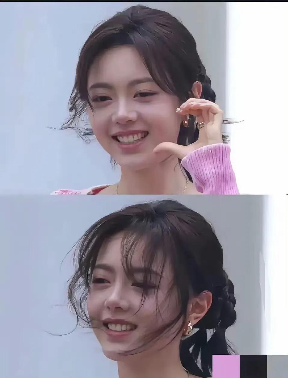 这下知道包装团队的厉害了吧 ​​​
以前的赵今麦是一个很可爱的小姑娘，经过包装之