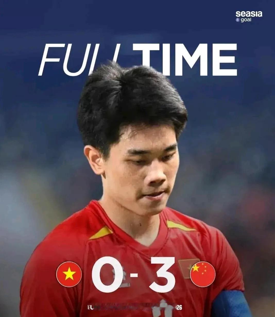 越南输了。越南想学80年代中国女排激励全体国民的计划失败了。

自从上次男足赢了