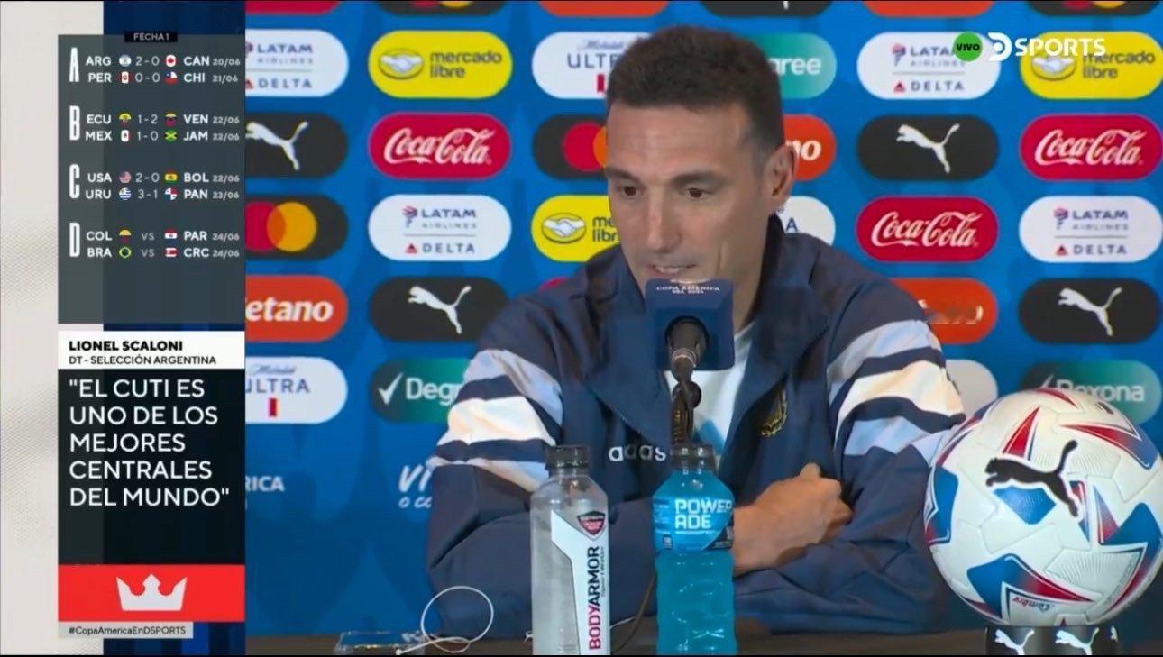 斯卡洛尼谈梅西的生日🎙️：“我们理解他在外过生日有多么困难，我们正努力让他和队