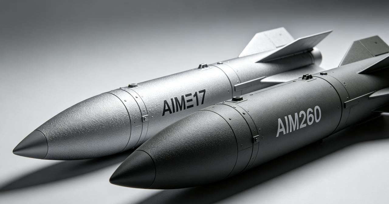 中国霹雳17的劲敌到底有多强美军AIM-260作为霹雳17直面竞品，采用新式固体