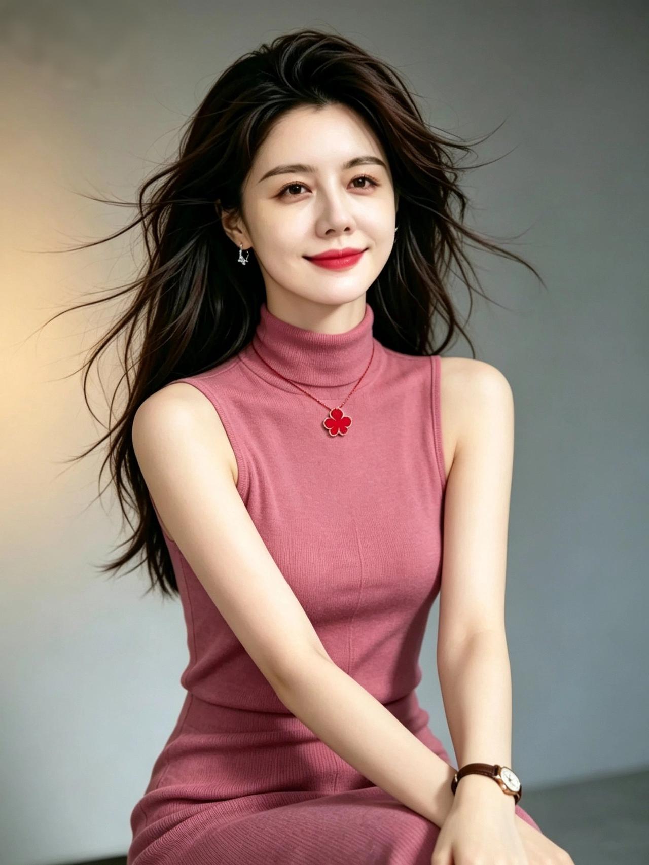 美出高级感 红色耳饰