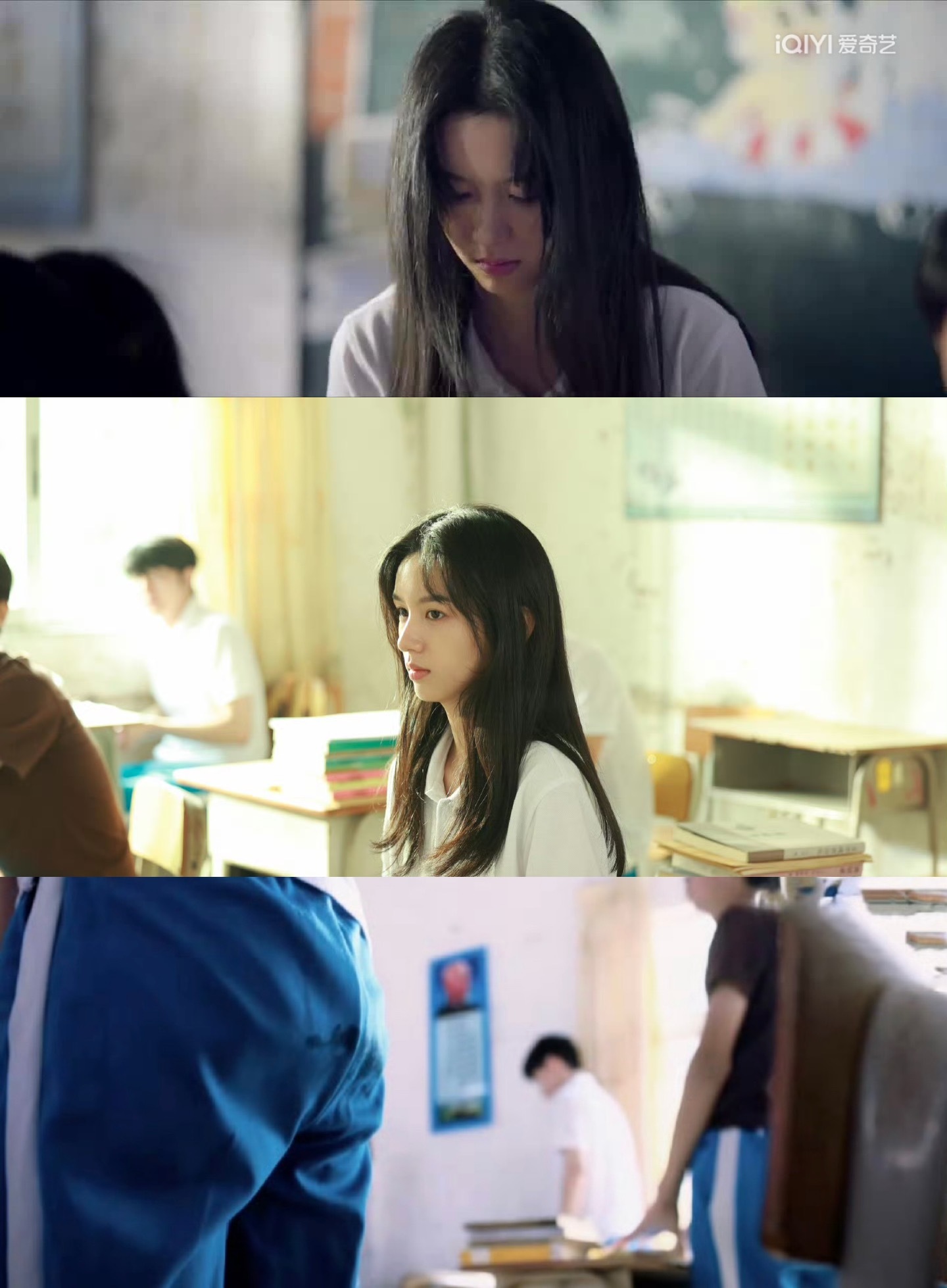 也子穿校服梦回魏莱周也你好1983校服造型周也夏晓兰校服剧照梦回魏莱