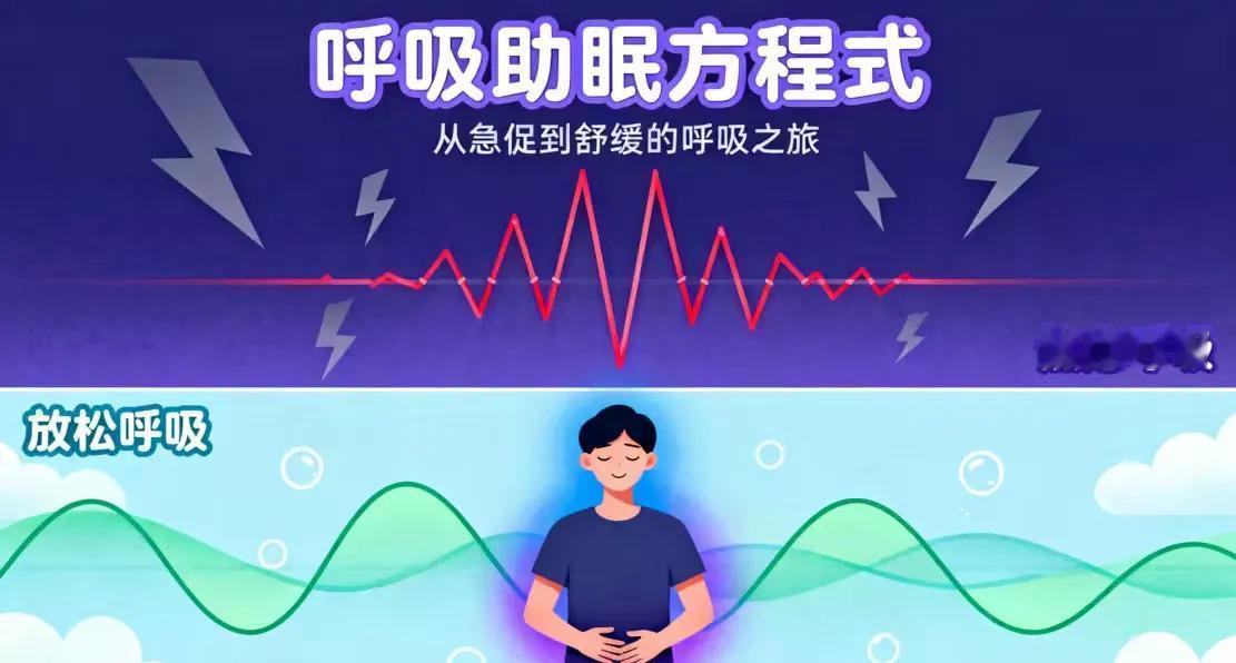 科学家发现“呼吸助眠方程式”：每晚3分钟，激活大脑“睡眠开关”


翻来覆去睡不
