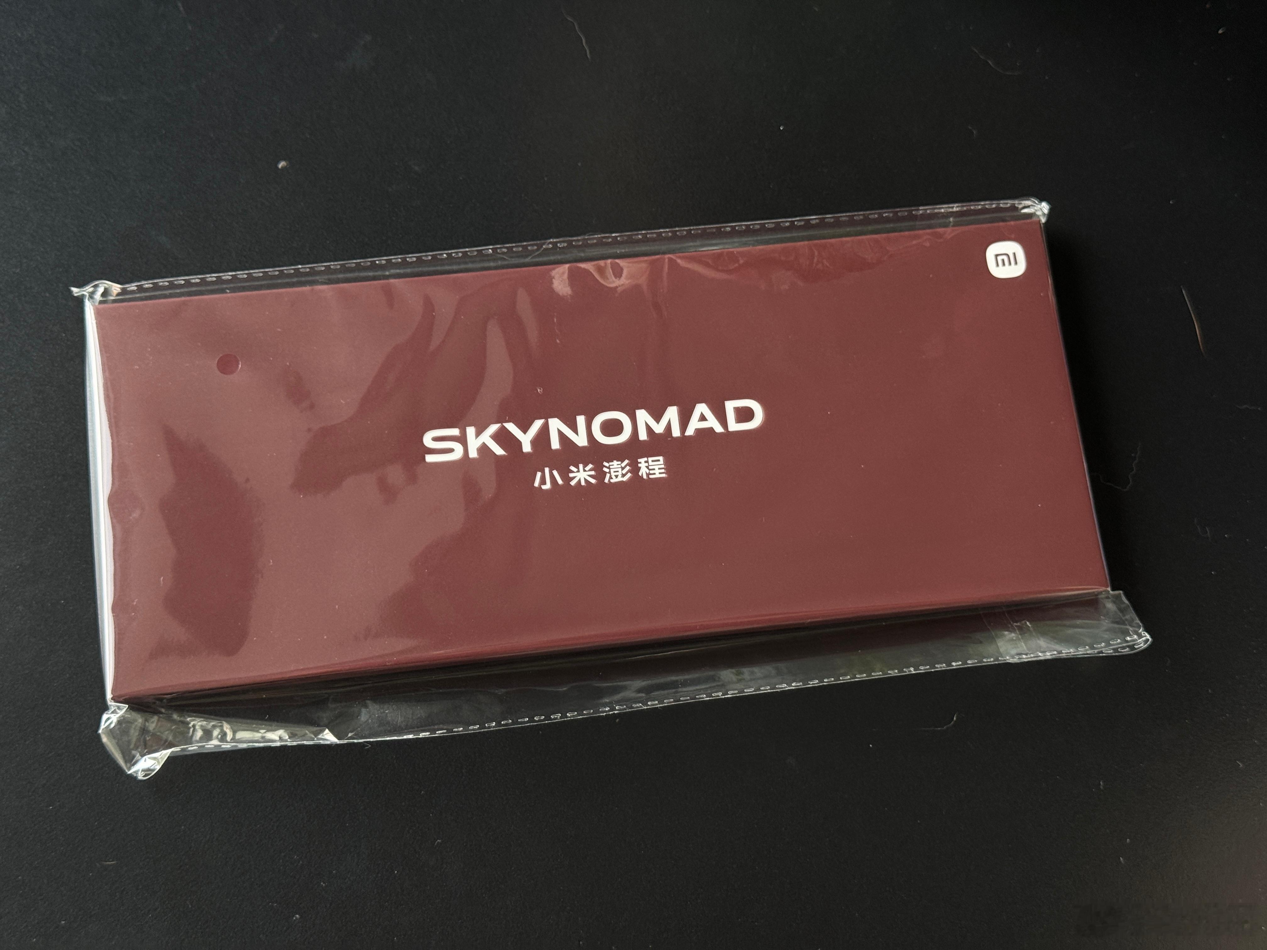 收到了小米澎程SKYNOMAD的发布会邀请函，真的好特别啊非常想留做纪念（上一个