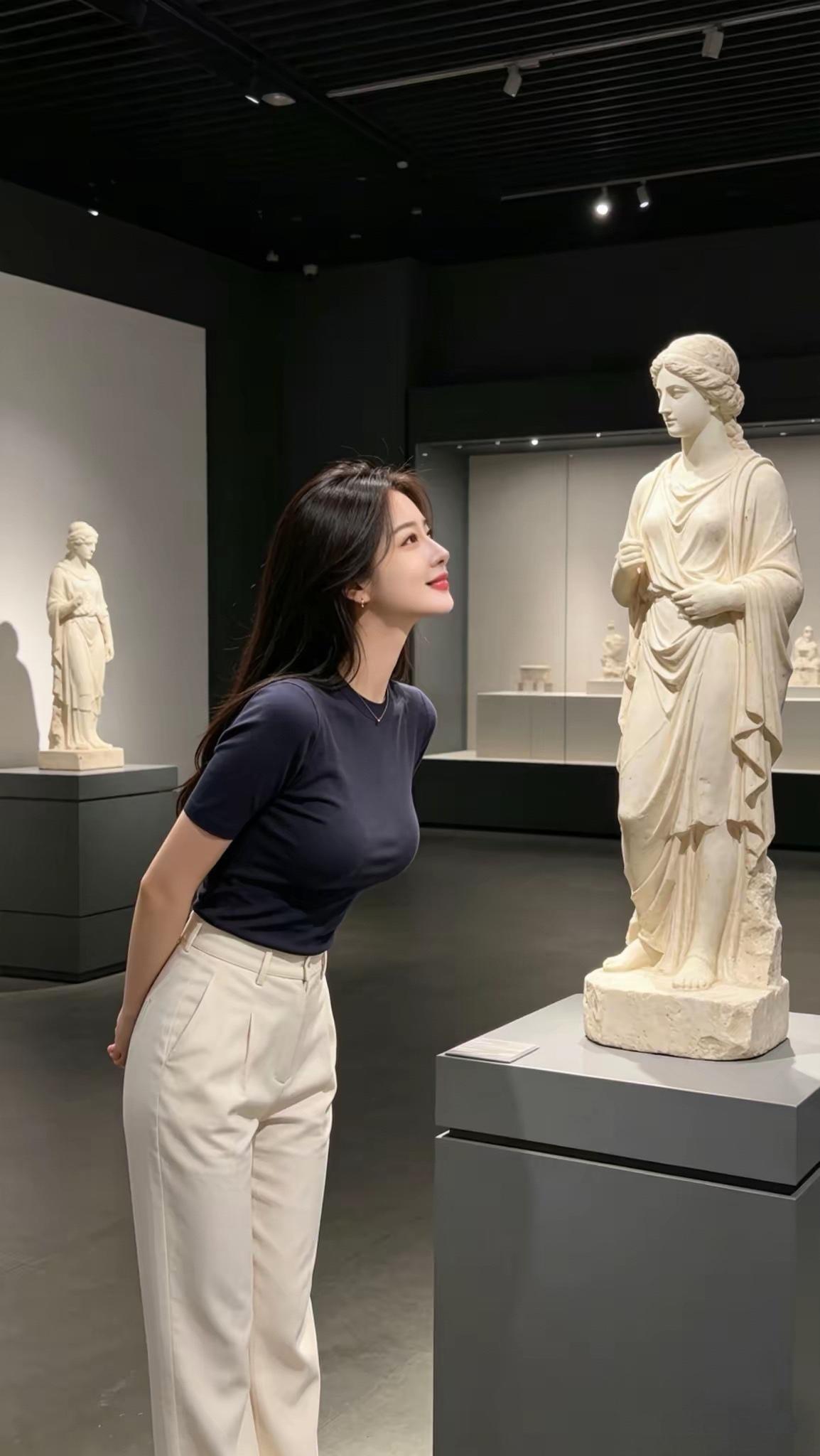 比美。