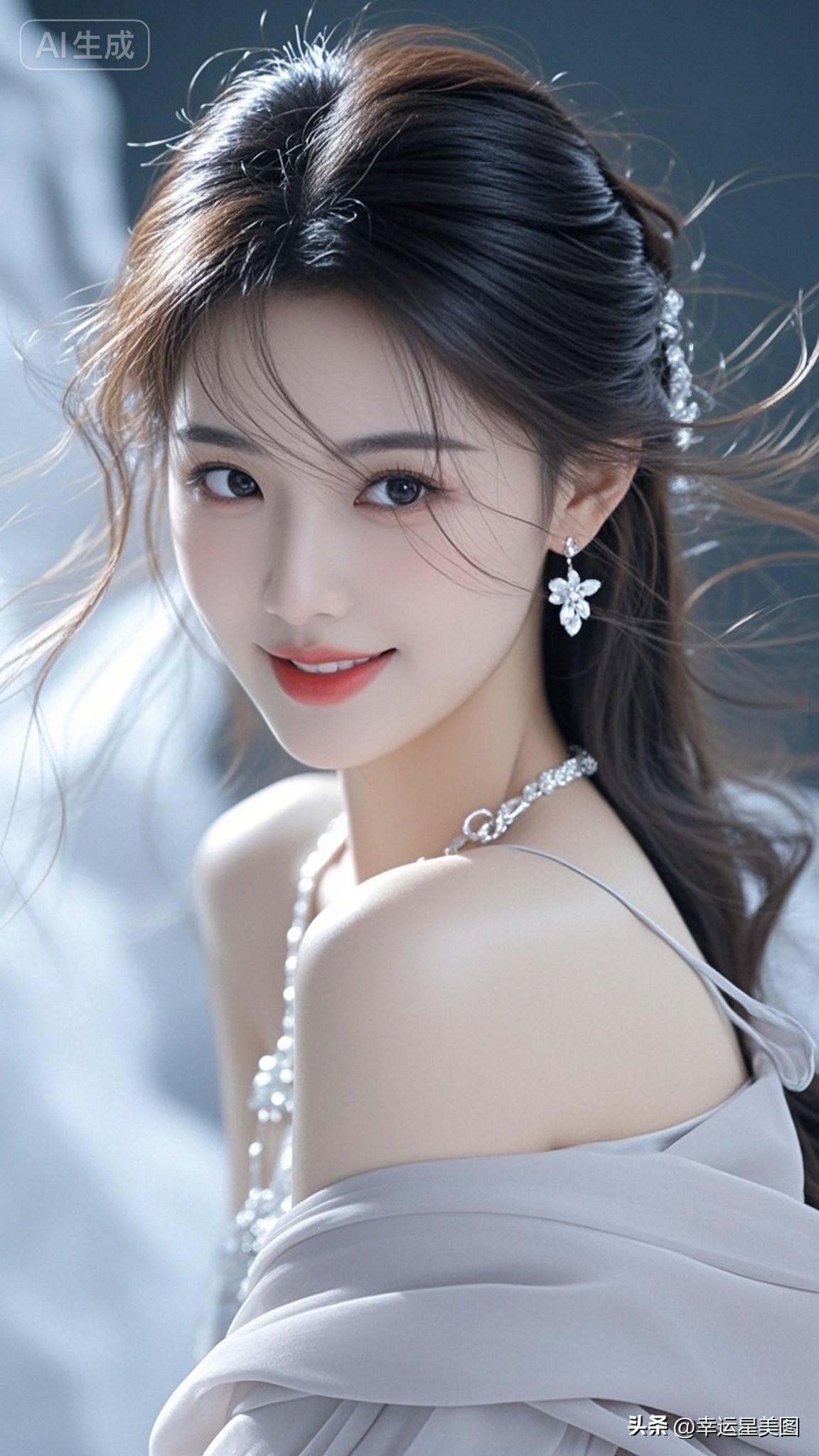 梦幻少女风，温柔优雅，如梦似幻