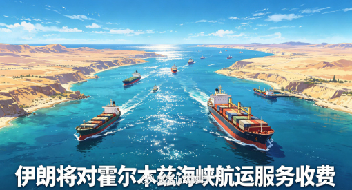 伊朗将对霍尔木兹海峡航运服务收费伊朗官方宣布，将联合阿曼共管霍尔木兹海峡，向过往