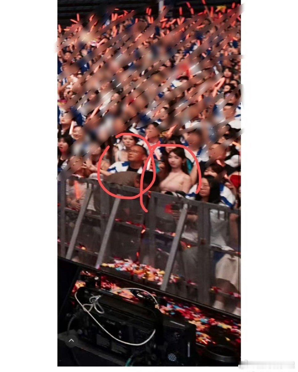 徐良女朋友在前排看演唱会，粉丝什么感受 ​​​