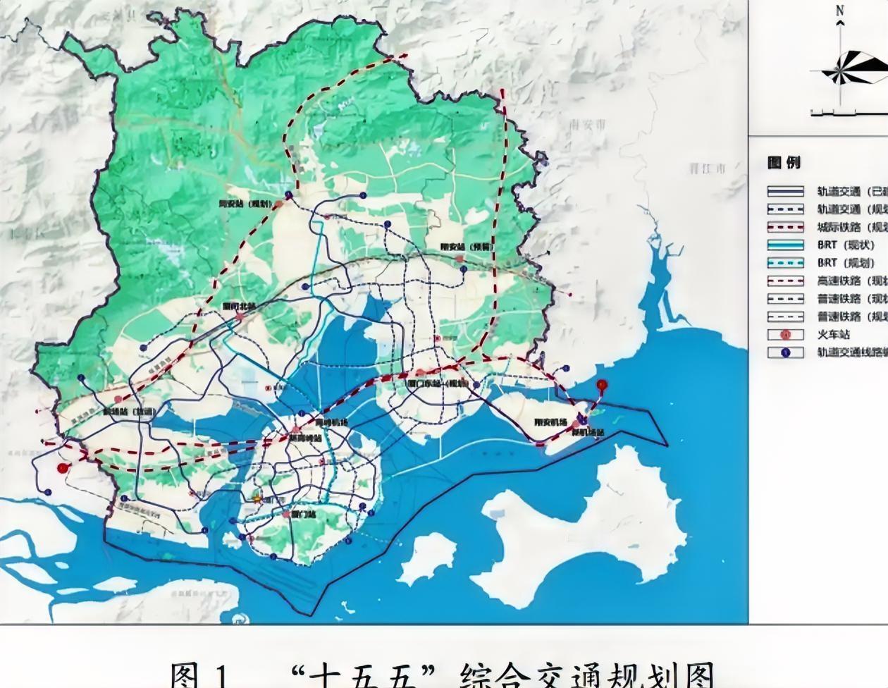 厦门“十五五”规划正式发布，将重点建设和规划3条铁路，重塑东南沿海交通格局！
 