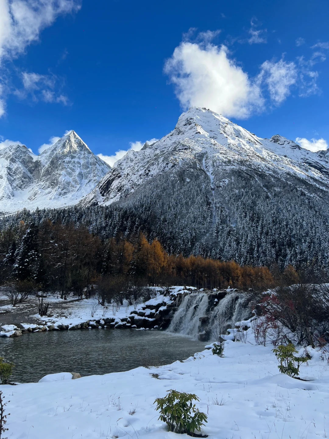 11.5📍毕棚沟live雪景实拍❗️想说大实话😅……