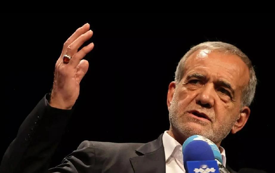 感谢中国，俄罗斯，西班牙，土耳其，意大利，埃及，这是伊朗总统佩泽希齐扬在4月14