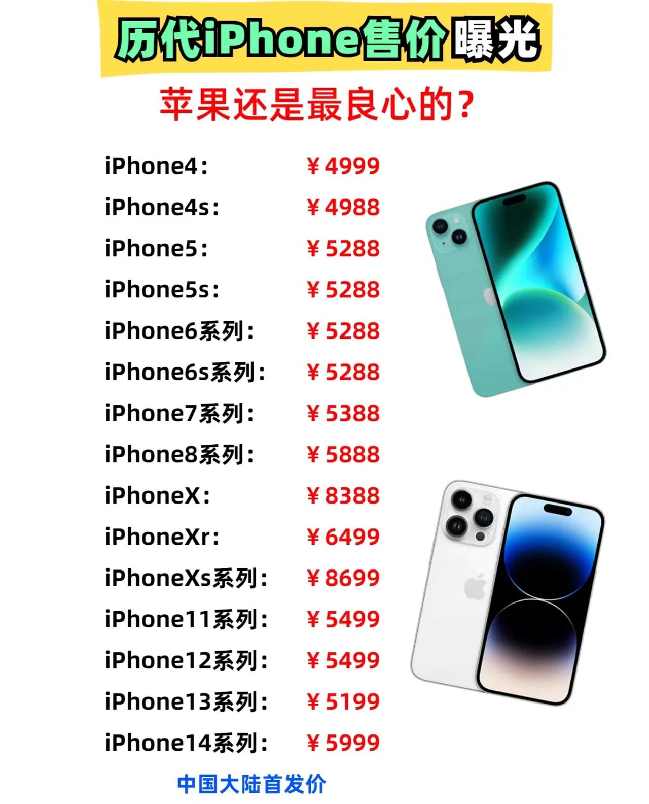 iPhone 15系列的售价终于来了，这个不得不承认，有一说一，面对国产手机天天